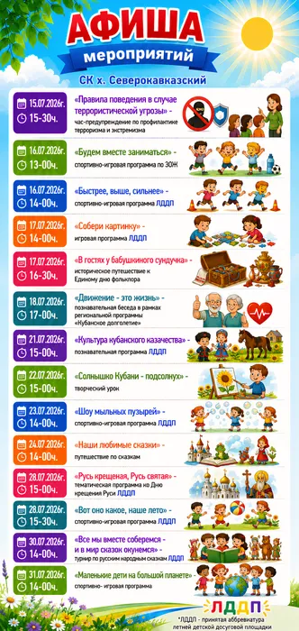 10 Северокавказский с 16.07