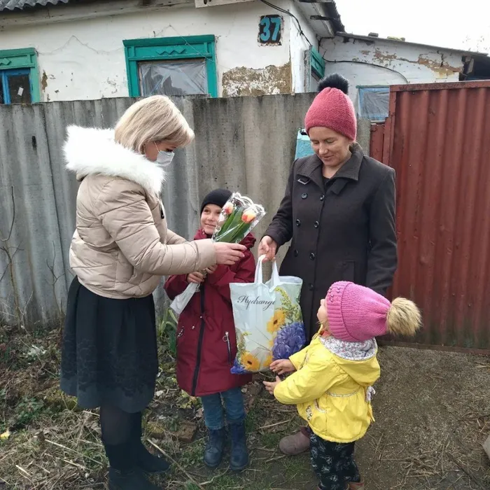 Участие в акции "Помощь любимым"