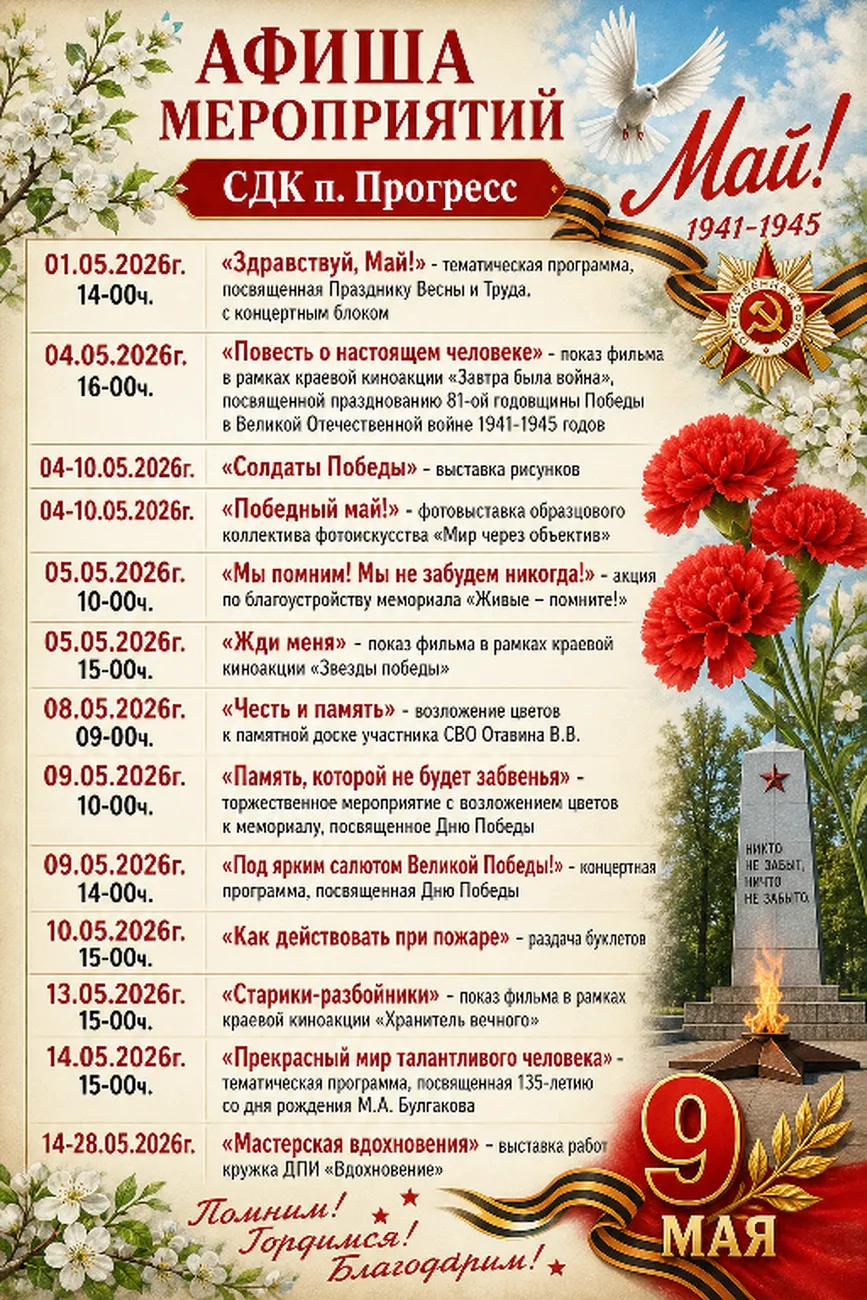 Прогресс 1-14